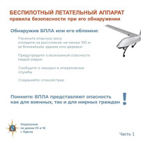Правила при обнаружении БПЛА Правила при обнаружении БПЛА.
